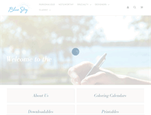 Tablet Screenshot of bluesky.com